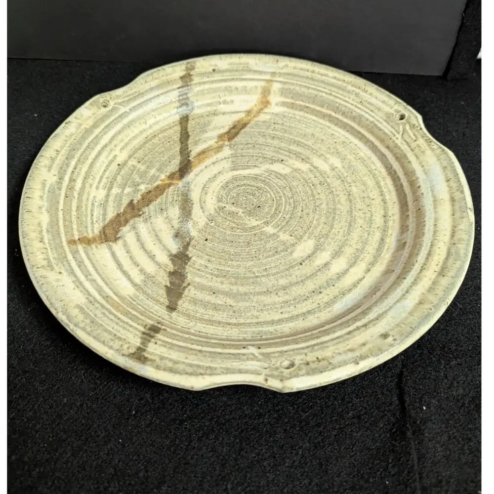 George Griffin Pottery, Sopchoppy Florida Handmade Art Pottery Plate 11